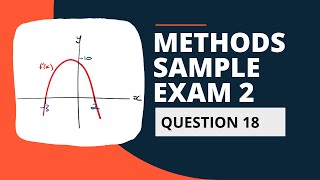 Maths Methods Sample Exam 2 Multiple Choice Solutions - Question 18