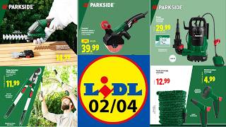 Catalogue Lidl 2 Avril 2026 Nouveaux Outils Et Produits Maison