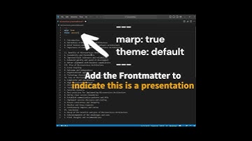 Generate Stunning Presentations with ChatGPT and Markdown! 👨🏻‍💻