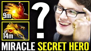 MIRACLE 9m MIDAS 14m BKB! WTF 100% Secret Hero Practicing For Dota Pit 2020 | Dota 2 Pro Gameplay