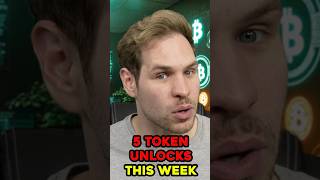 5 Token Unlocks To Watch For This Week! #shorts