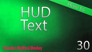 TotalMiner: Forge-How to HUD Text