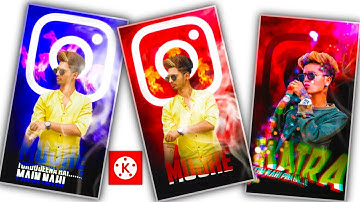 new attitude whatsapp status video editing in kinemaster |  Status Video Editing | WhatsApp status