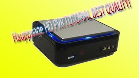 Hauppuage HD PVR 1212 Sony Vegas Render Settings | Best HD PVR settings For YouTube