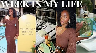 WEEK IN MY LIFE | influencer events, engineer ditl, grocery shop + cook with me, runner girl era??
