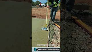 Powerful Concrete Finishing tool Saves Work Hours #tools