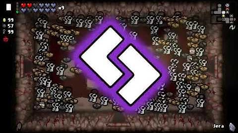 The Binding of Isaac: Afterbirth - Blank Card + Jera Rune Madness