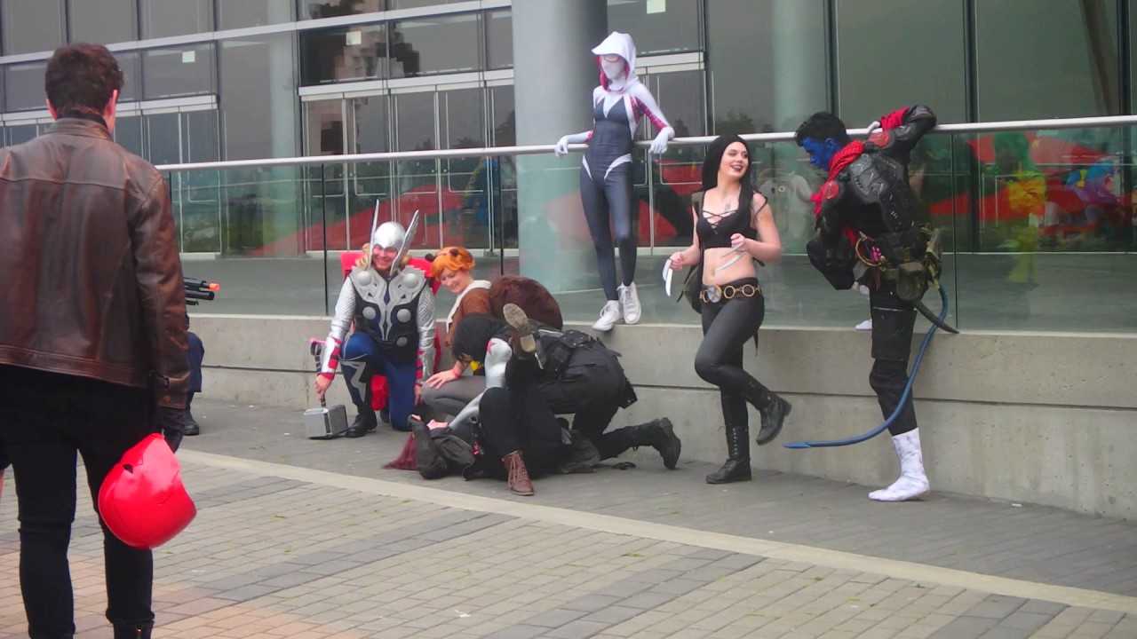 DC VS Marvel Cosplay @ Anime Revolution 2017 In Vancouver, BC, Canada