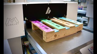 Printing Wood on Matrix CubeJet