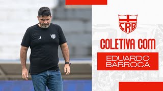 COLETIVA - BARROCA FALA APÓS PARTIDA CONTRA O ATLÉTICO-GO