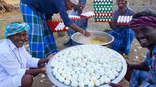 500 Eggs | Egg Gravy Cooking in Village | Muttai Kulambu | Tasty Egg Curry Village Food Recipe screenshot 3