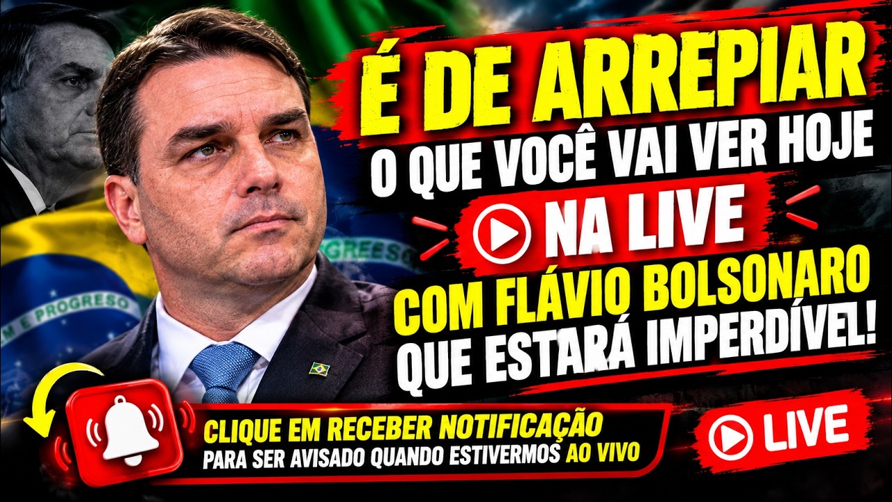 🔴 TÁ BOMBANDO! FLÁVIO BOLSONARO ESCANCARANDO O DESESPERO E AS PERSEGUIÇÕES DOS BANDIDOS DO STF.