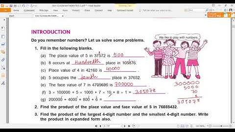 D.A.V. Math | Class 6 | Chapter 1| Natural Numbers n Whole Numbers | Worksheet 1 |Art Of Mathematica