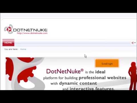 20) How to login to DotNetNuke by Gecko Websites