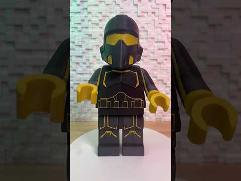 3d printed helldiver Lego #helldivers2 #lego #3dprinting #bambulab #3d #fyp #playstation #game 