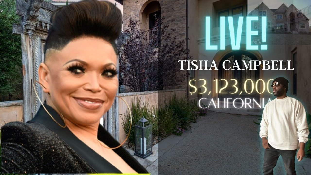 Inside Tisha Campbell House LIVE! With The Real Estate Insider YouTube