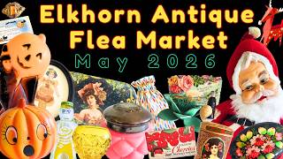 BEYOND COMPARE! Elkhorn Antique Flea Market!