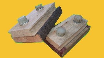 Build your own DIY sandpaper block!