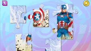 Marvel HQ: Kids Super Hero Fun | Captain America Puzzle | Super Learning Games | Part 2 screenshot 4