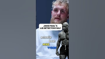 Jake Paul EXPOSED by Lie Detector! Mike Tyson Fight Truth!