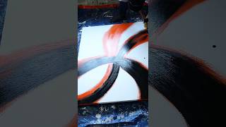 Converging Impulse - Making Process #abstract #abstractart #acrylicpainting
