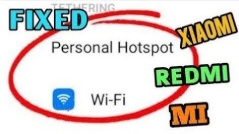 Mi A1 Hotspot & WiFi Not Working Problem Solved