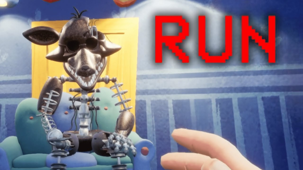 IGNITED FOXY BUT IN HELLO NEIGHBOR..