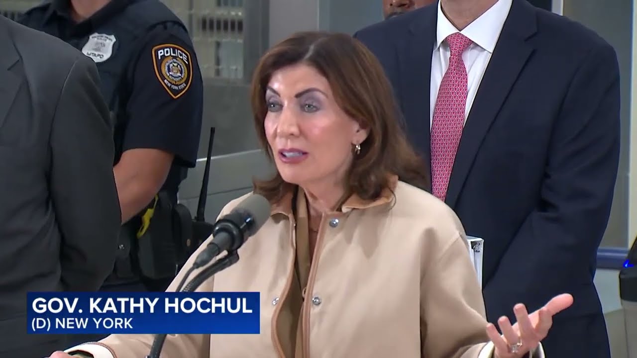 Governor Hochul touts 9% drop in crime on the subway