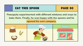 Eat this spoon - Inspire Science Grade 2 Unit 2 - page 90-91 read along