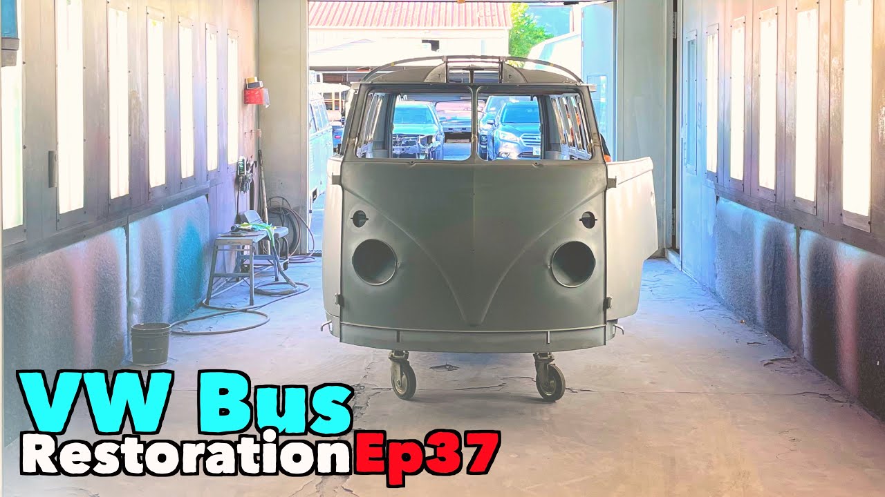 VW Bus Restoration Episode 37 Claudio's too busy! MicBergsma