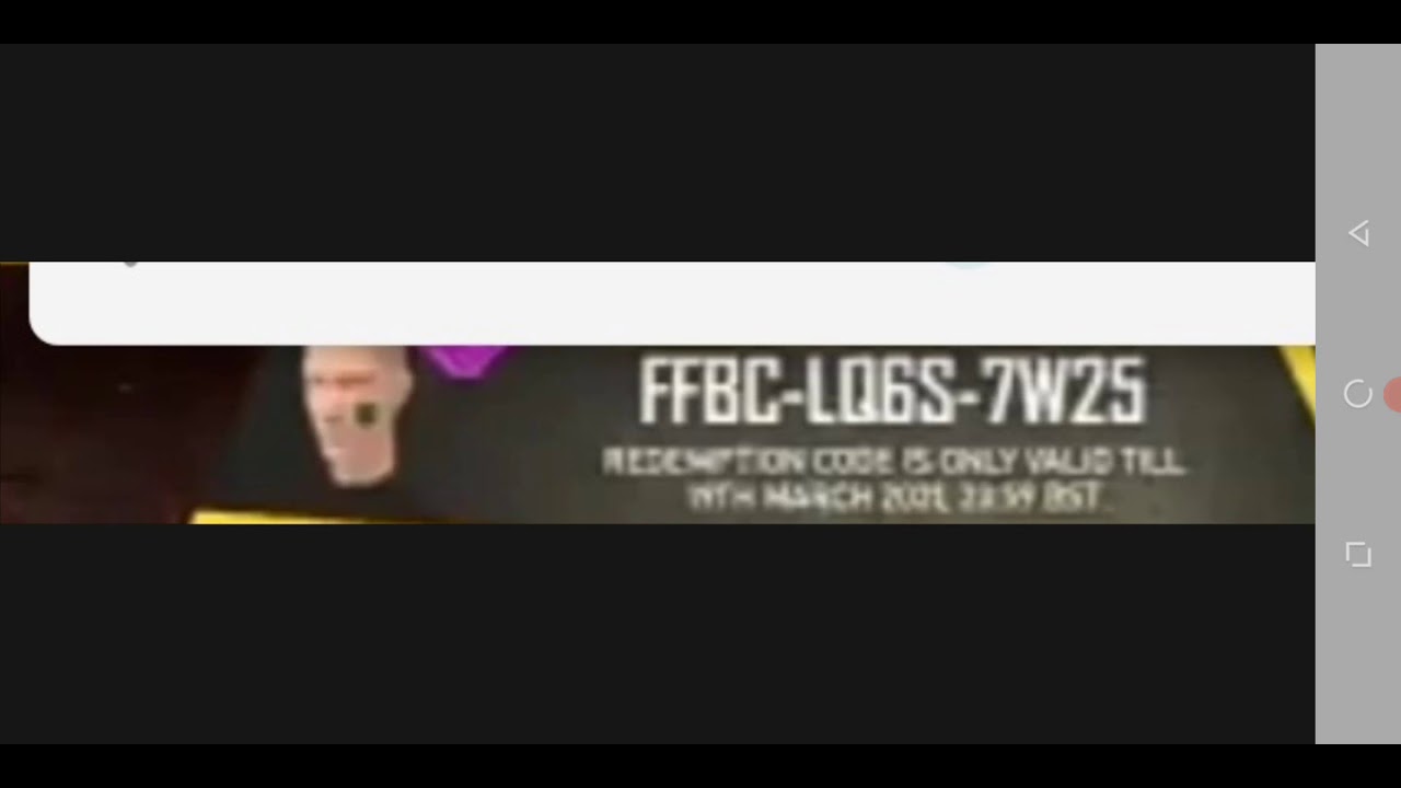 Today redeem code for FFBC of Bangladesh event in free fire