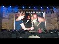 Barbra Streisand London Hyde Park talks about her London and sings Alfie