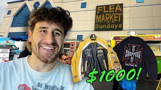 SPENDING OVER $1000 AT THE FLEA MARKET ON VINTAGE CLOTHES!