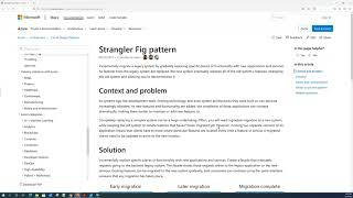 Celebrity Cloud Design Pattern: Strangler Fig Pattern Profile
