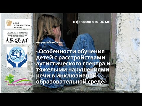 онлайн-консультация Особенности обучения детей с РАС и ТНР в инклюзивной образовательной среде