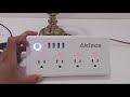 Akface Wifi Alexa Enabled Smart Power Strip Review