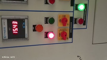 turbine control panel and 505 Woodward governor AOP runing