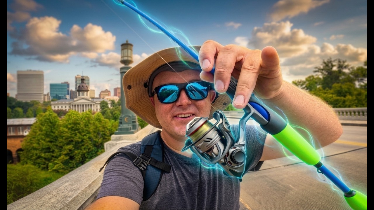 Urban Ultralight Fishing (SUPRISE CATCH!)