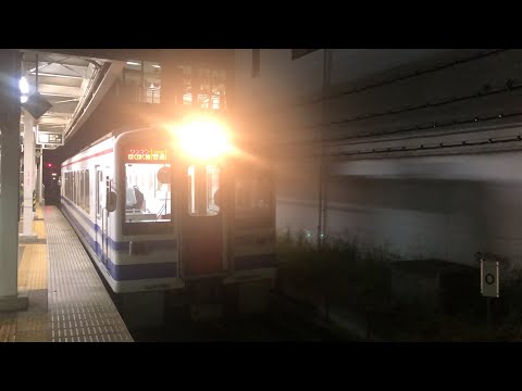 夕方のほくほく線/下り普通電車直江津行/六日町駅5番線