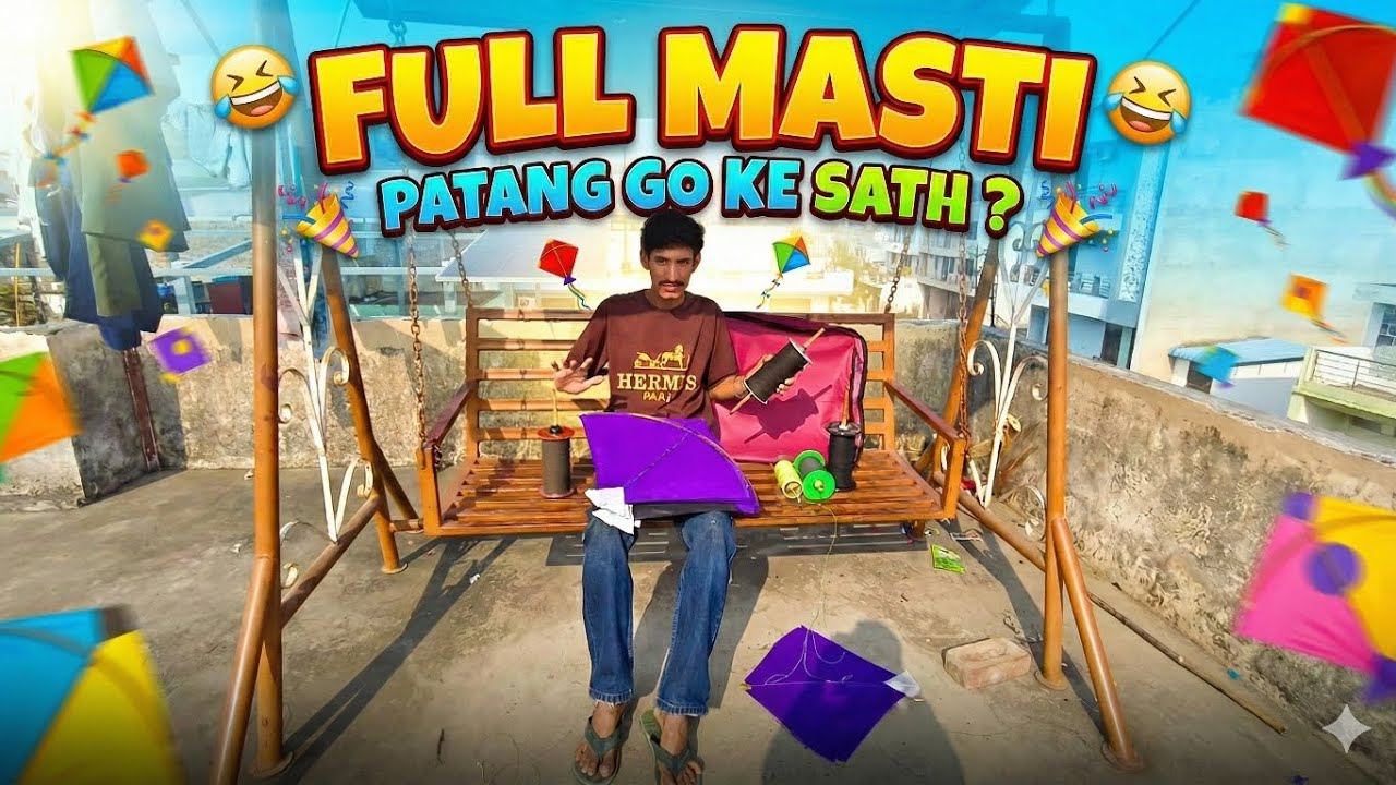 Patango Ke Sath Ki Full Masti! 🪁🤣