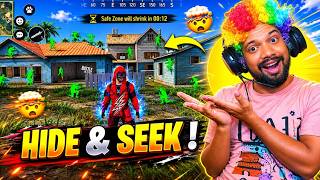 🔥 FREE FIRE HIDE AND SEEK LIVE | FREE FIRE MAX CUSTOM ROOM LIVE 😱 | FF LIVE GAMEPLAY #hideandseak
