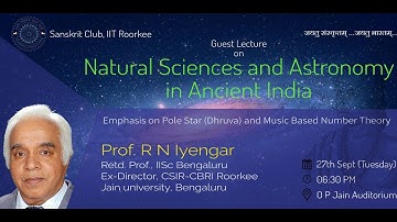 Guest Lecture by Dr. R N Iyengar on 