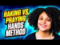 Raking Method VS Praying Hands Method - Styling Type 4 Hair