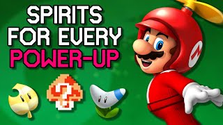 Making EVERY Mario Power-Up A Spirit Battle for Super Smash Bros Ultimate