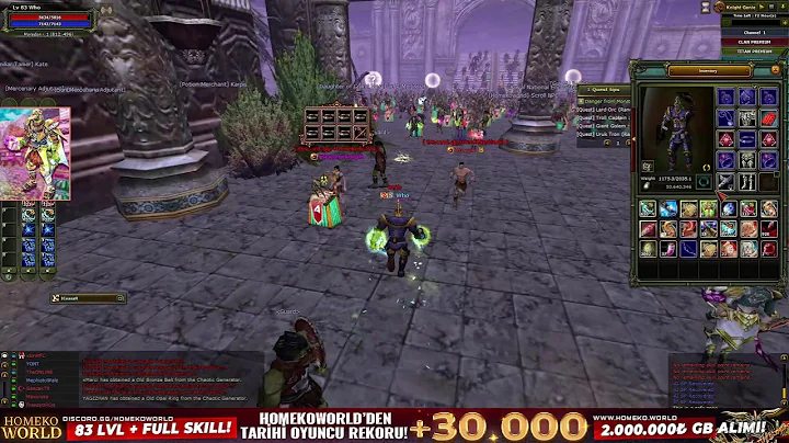 HomekoWorld Büyük Açılış Gerçekleşti! | Tarihi Rekor +30k User! | Her Hafta 500k GB Alım! | #hkw #ko