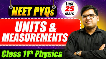 Units and Measurements NEET PYQ | Class 11 Physics Chapter 1 #neetpyq #neetpreparation 
