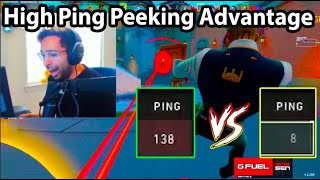 How 130  Ping won 8  Ping with Peek Advantage | ShahZaM