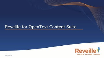 Reveille Overview Demo For OpenText Content Suite