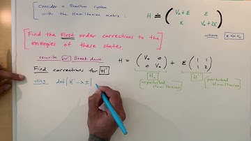 QUANTUM MECHANICS - Finding EIGEN VALUES