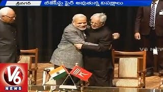JK Separatist Masarat Alam supporters wave Pakistani flags at a rally (16-04-2015) screenshot 5